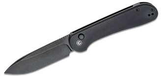 CIVIVI Button Lock Elementum Black/Black G10 C2103A - KNIFESTOCK