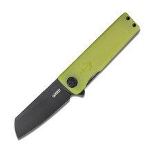KUBEY Sailor Liner Lock EDC Flipper Knife Yellow G10 Handle KU317B - KNIFESTOCK