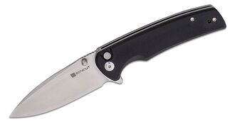 SENCUT Sachse Black G10 Handle Satin Finished 9Cr18MoV Blade S21007-5 - KNIFESTOCK