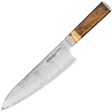 Dellinger Chef Knife 230mm Dellinger Manmosu - Professional Damascus - KNIFESTOCK