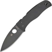 Spyderco Bodacious Black G-10 Black Blade Reveal 14 C263GPBK - KNIFESTOCK