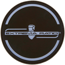 Extrema Ratio ROUND TPR PATCH 85O MM BLACK – SILVER 04.5110.0130/BLK - KNIFESTOCK