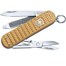 VICTORINOX Classic SD Precious Alox, Mosazná Zlatá 0.6221.408G - KNIFESTOCK
