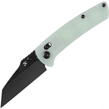 Kansept Main Street Black Stonewashed 154CM Jade G10 T1015V7 - KNIFESTOCK