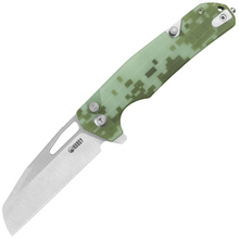 Kubey 10-8 Satin 14C28N ,Camo G10 KU363D - KNIFESTOCK