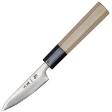 Dellinger Petty Knife 80 mm - Hokiyama - Tosa-Ichi - White Octagonal - KNIFESTOCK