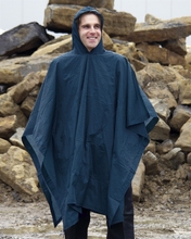 Mil-Tec VINYL PONCHO donkerblauw 10633003 - KNIFESTOCK