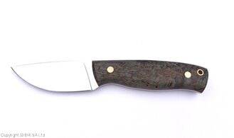 Brisa Skinner 90-Stabilized curly birch Elmax Flat Sheath Skinner BRS-361-66125-66128 - KNIFESTOCK