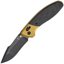 Kizer Staffi S45VN, Stonewashed + Matt DLC-Ultra, Titanium &amp; CF Ki3695A1 - KNIFESTOCK