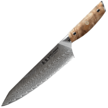 Dellinger Kiritsuke Knife 215 mm Dellinger Longevity Damascus Edition - KNIFESTOCK