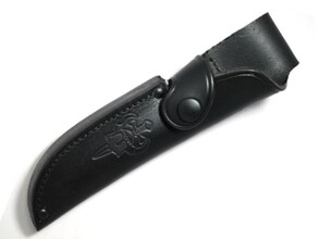 Fällkniven NL5cxel teacă din piele pentru cuțite Fällkniven NL5, negru - KNIFESTOCK
