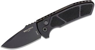 PRO TECH Les George SBR Short Bladed Rockeye AUTO Folding Knife  PT-LG407 - KNIFESTOCK