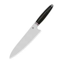 QSP Knife 8&quot; GYUTO Ebony Wood QS-KK-003A - KNIFESTOCK
