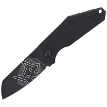 FOX knives WIHONGI TACTICAL, KEA FOLDING N690CO BLACK IDRO.STONEWASHED BLADE,G10 BLACK FX-650 - KNIFESTOCK