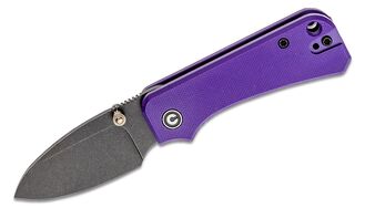 Civivi C19068S-4 Baby Banter Schwarz Stonewashed/G10 Violett - KNIFESTOCK