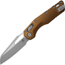 Microtech MSI S/E APOCALYPTIC STANDARD FLUTED ALUMINIUM TAN 210-10APFLTA - KNIFESTOCK