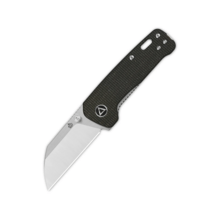 QSP Knife Penguin Mini 14C28N, Micarta, dark brown QS130XS-A - KNIFESTOCK