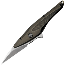Petrified Fish PFE10 Hummingbird Satin M390 Brown Titanium PFE10BRS - KNIFESTOCK