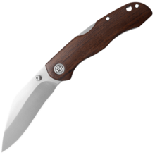 Petrified Fish PFE12Skalor Satin 154CM  Desert ironwood PFE12IWOS - KNIFESTOCK