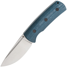 Petrified Fish PFP01F Beluga Satin N690 Kék Micarta PFP01FBMS - KNIFESTOCK