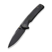 WE Subjugator Black Titanium Handle Black Stonewashed CPM 20CV Blade WE21014C-5 - KNIFESTOCK