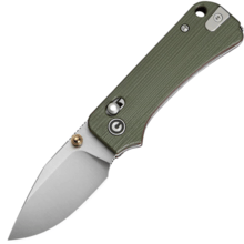 Civivi Baby Banter 2 - TG Milled Green / Red G10 HandleIncludes 1PC Steel Tweezers &amp; Toothpick In T - KNIFESTOCK