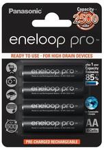 Panasonic Eneloop Pro oplaadbare AA 2500mAh blister 4 BK-3HCDE/4BE - KNIFESTOCK