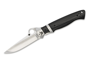 Spyderco Vallotton Sub-Hilt G-10 Black C149GP - KNIFESTOCK