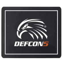 Patch PVC Defcon 5 - Negru - KNIFESTOCK