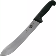 VICTORINOX Butcher&#039;s knife 31 cm Blade, Fibrox Handle 5.7403.31 - KNIFESTOCK