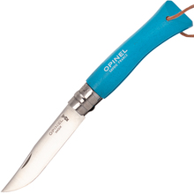 Opinel N7 inox égszínkék - KNIFESTOCK