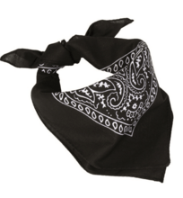 Mil-Tec BANDANA WESTERN noire 12620002 - KNIFESTOCK