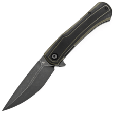 Tenable Knives Kratos Blackwash Nitro-V Black &amp; Green G10 - KNIFESTOCK