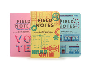 Field Notes United States of Letterpress C: Rick Griffith, Erin Beckloff, Starshaped (Graph paper) F - KNIFESTOCK