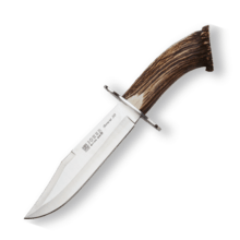 JOKER BOWIE HUNTING KNIFE STAG HORN CROWN CN100 - KNIFESTOCK