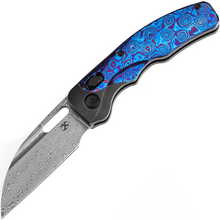 KANSEPT Vivid Damascus Cross Bar Lock K1094V5 - KNIFESTOCK