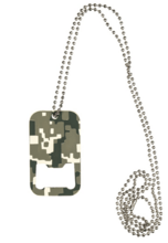 Mil-Tec DOG TAG BOTTLE OPENER ACU 16363010 - KNIFESTOCK
