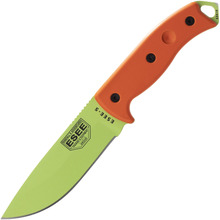 ESEE Knives Model 5 Venom Green, with kydex sheath + belt clip ESEE-5P-VG-E - KNIFESTOCK