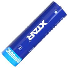 Xtar 18650 3600mAh-XTAR 3600mAh 18650 rechargeable battery - KNIFESTOCK