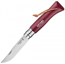 OPINEL Zavírací nůž N°08 Trekking Burgundy 002213 - KNIFESTOCK