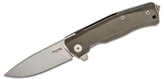 Lionsteel Myto Folding knife M390 blade, GREEN Micarta handle  MT01 CVG - KNIFESTOCK