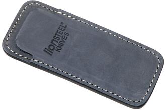 Lionsteel Leather vertical sheath BLUE 900FDV3 BL - KNIFESTOCK