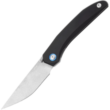 MKM DETONARIO – M390 SW lama - MANICO E CLIP IN ALLUMINIO ANODIZZATO NERO, LINER LOCK IN ACCIAIO INO - KNIFESTOCK