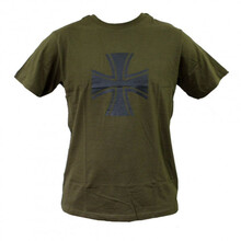 Mil-Tec M.DRUCK ´BALKENKREUZ´ olive M - KNIFESTOCK