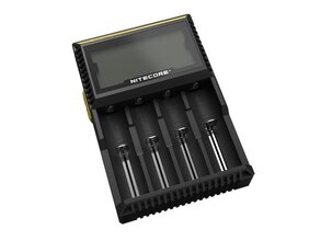 Nitecore D4 DigiCharger Universal Digital Charger for 4 Batteries, 750 mAh - KNIFESTOCK