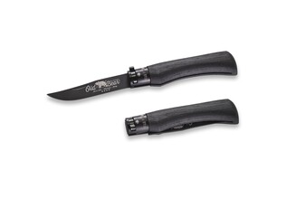 OLD BEAR® - STAINLESS STEEL (PTFE COATING), BLACK LAMINATED HANDLE S 9303/17_MNN - KNIFESTOCK