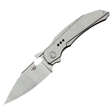 Bestech EXPLOIT S35VN, Satin, Titanium, Grey BT2005A - KNIFESTOCK