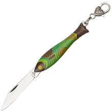 MIKOV rybička 130-NZn-1/CAMOUFLAGE vreckový nôž 5.5 cm - KNIFESTOCK