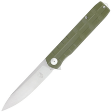 CobraTec Kuzio G10 OD Grön Drop Ej Sågtandad 01CT007 - KNIFESTOCK