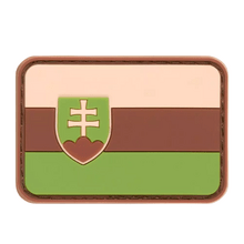 JTG Slovakia Flag Rubber Patch Green TMH20423 - KNIFESTOCK